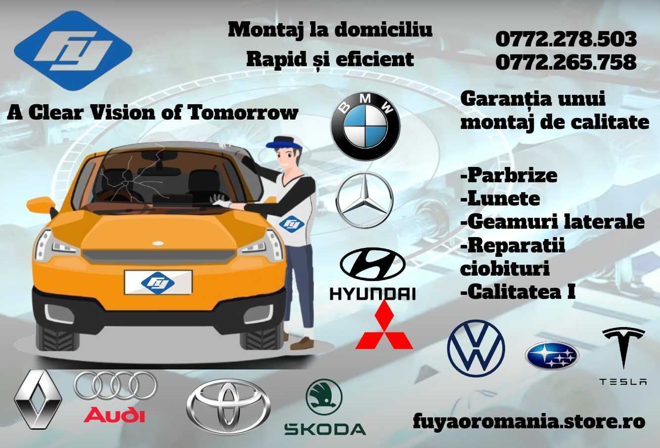 Montaj Parbrize la Domiciliu
