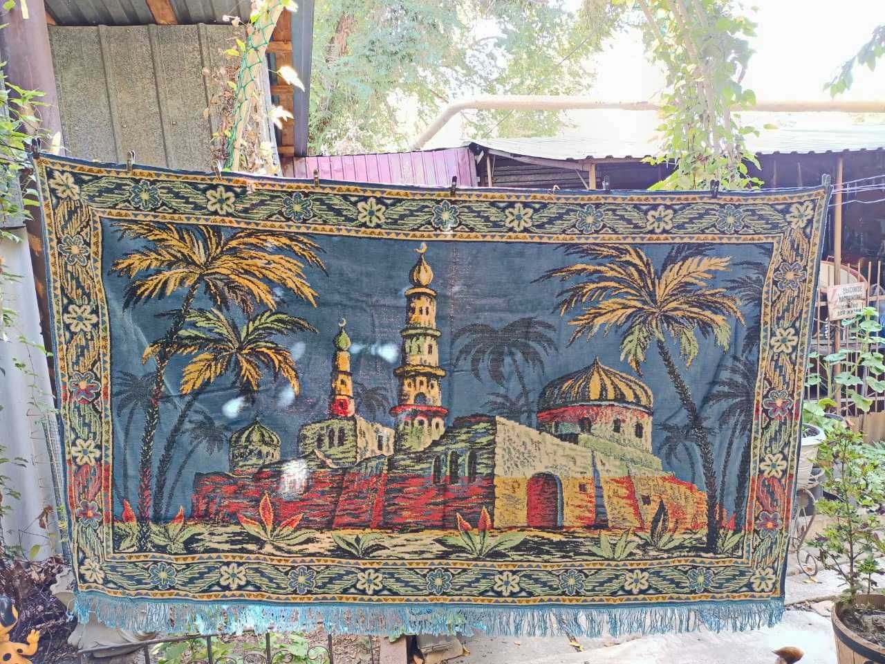Ковер плюшевый , ретро, винтаж