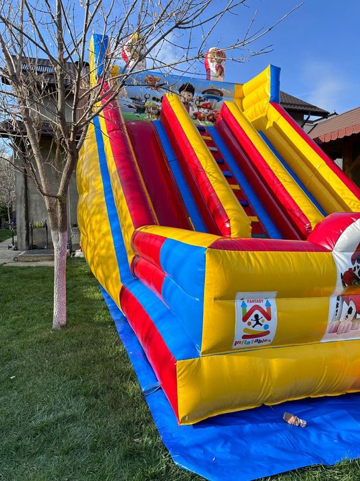 Tobogane topogane gonflabile de inchiriat