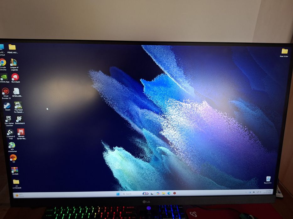 Monitor LG UltraGear  32gn650, 32 inch qhd 2560-1440p, 165 hz