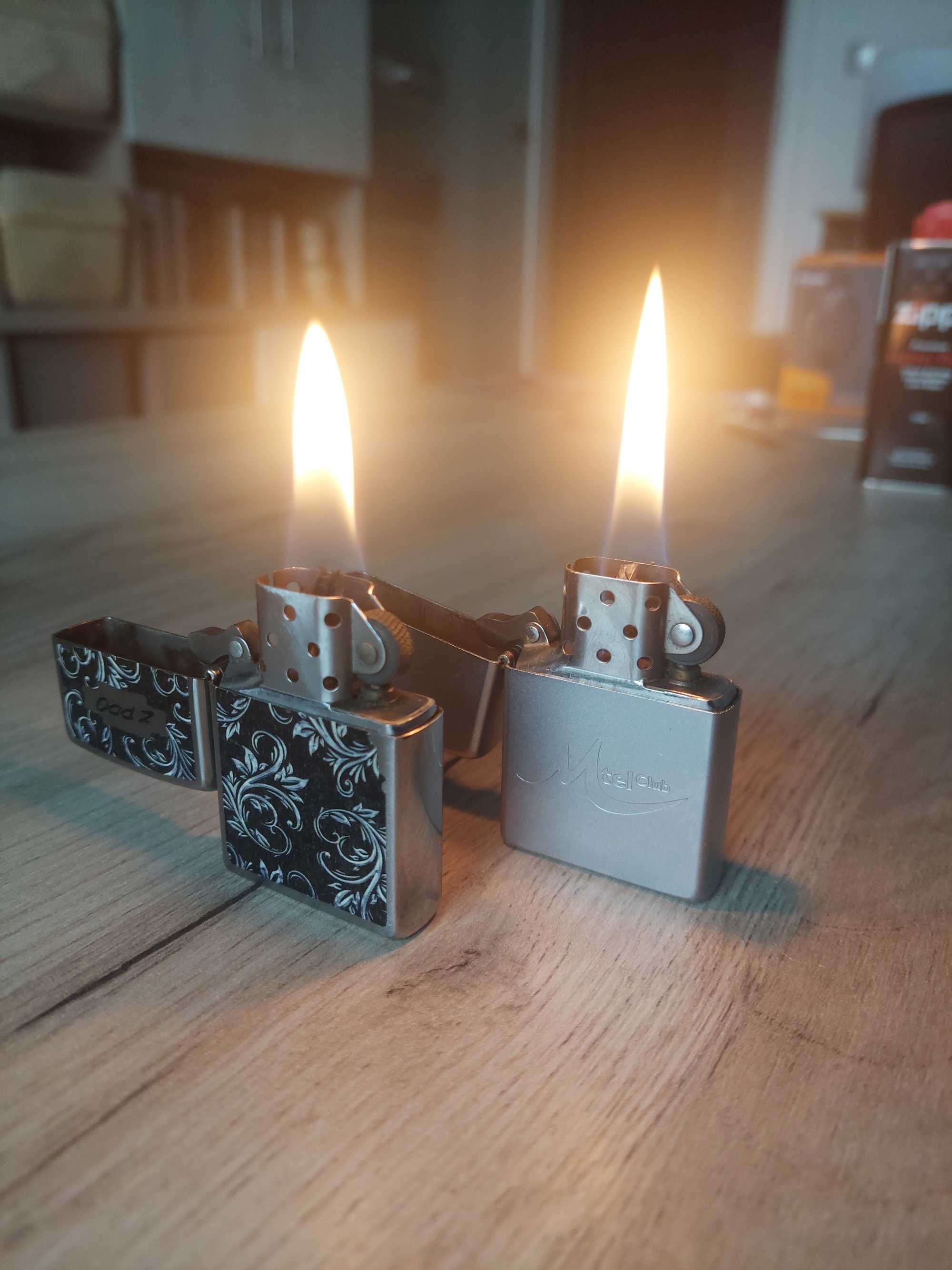 Zippo Slim запалка и стандартни Zippo