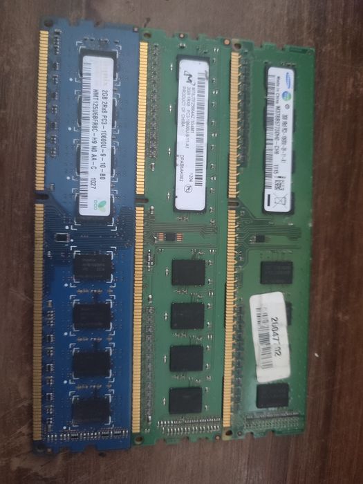 Kit 6gb RAM de PC DDR3 PC3 10600u 1333mhz