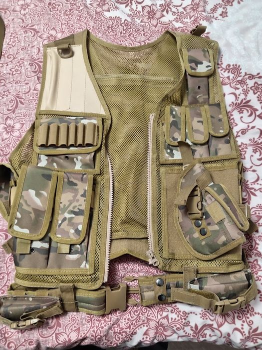 Тактическа жилетка, ремък, колан