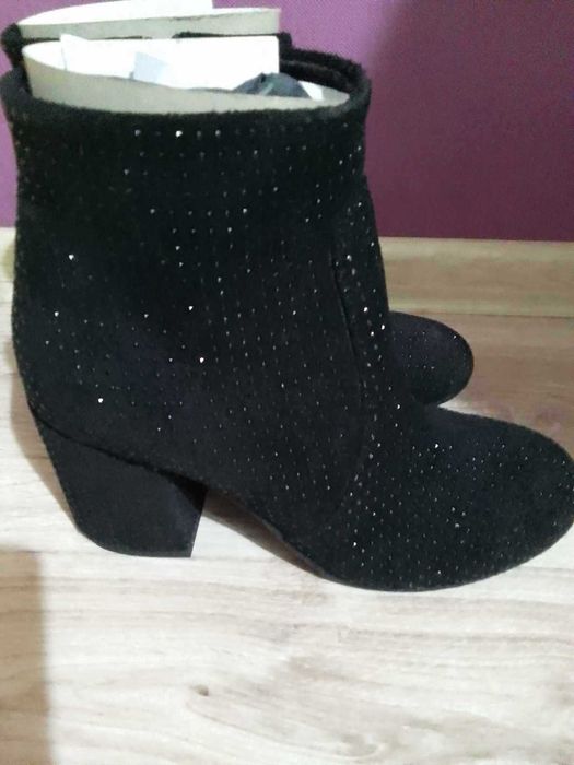 Дамски боти Естествен велур 2 вида