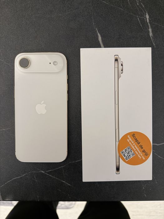 Iphone 17 Air Gold 256 Gb 12GB Ram 10/10 Garantie Pret Fix