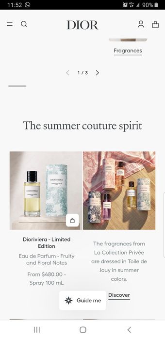 Dioriviera Christian Dior colectia Privee