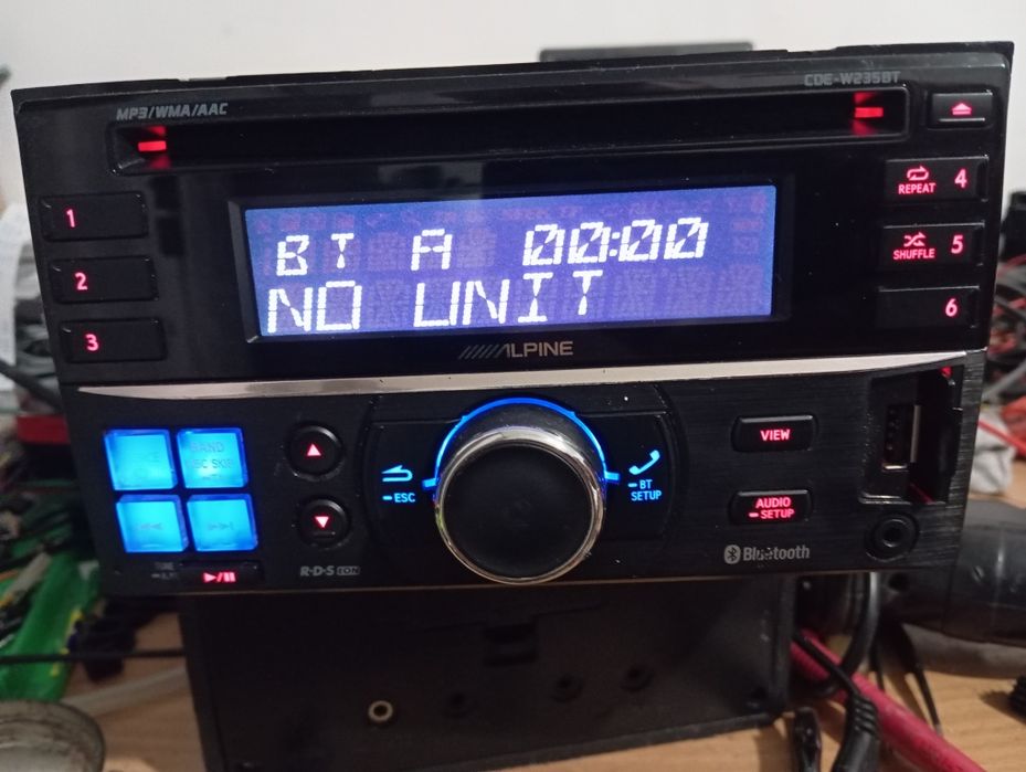 Radio Cd auto Alpine 2Din