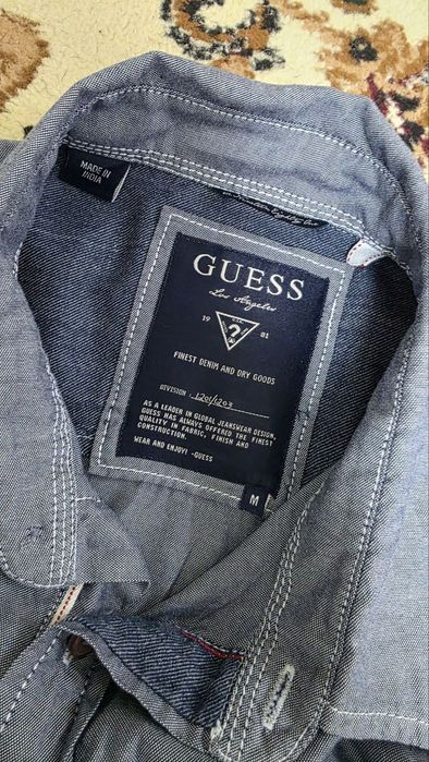 Оригинальная рубашка Guess