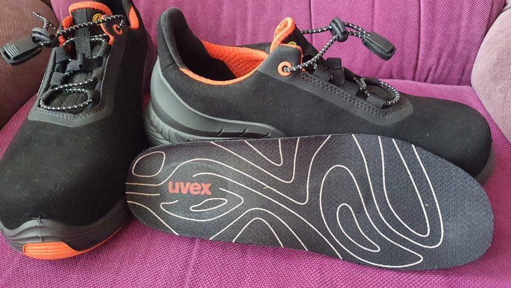 Pantofi unisex UVEX 1 G2 S1 SRC ESD 6849.8 marimea 40