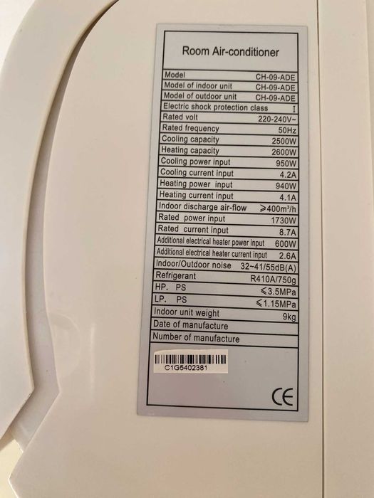 Климатици OSAKA  - 5 БР  9000 BTU СУПЕРИЗГОДНО !!