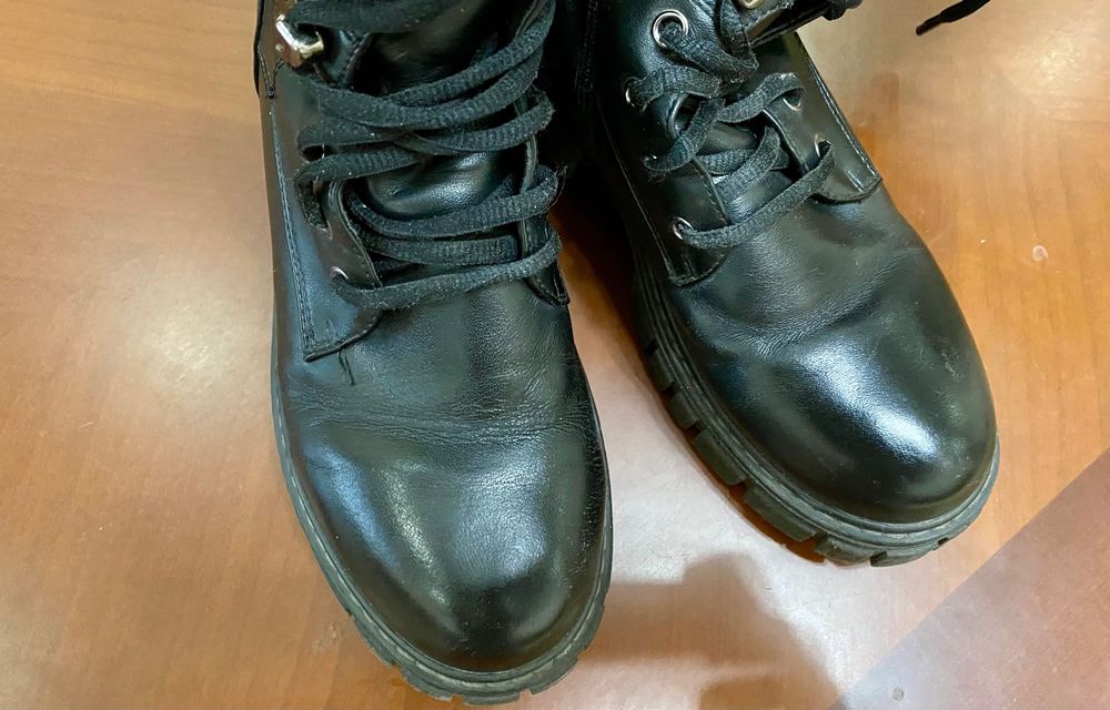 Ботинки 36р. сапоги берцы зимние на девочку