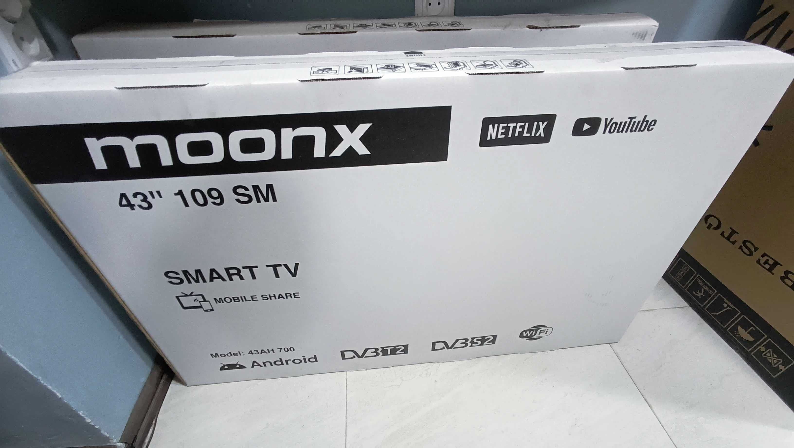Телевизор MoonX 32",43", 50", 55" Full HD/4K UHD