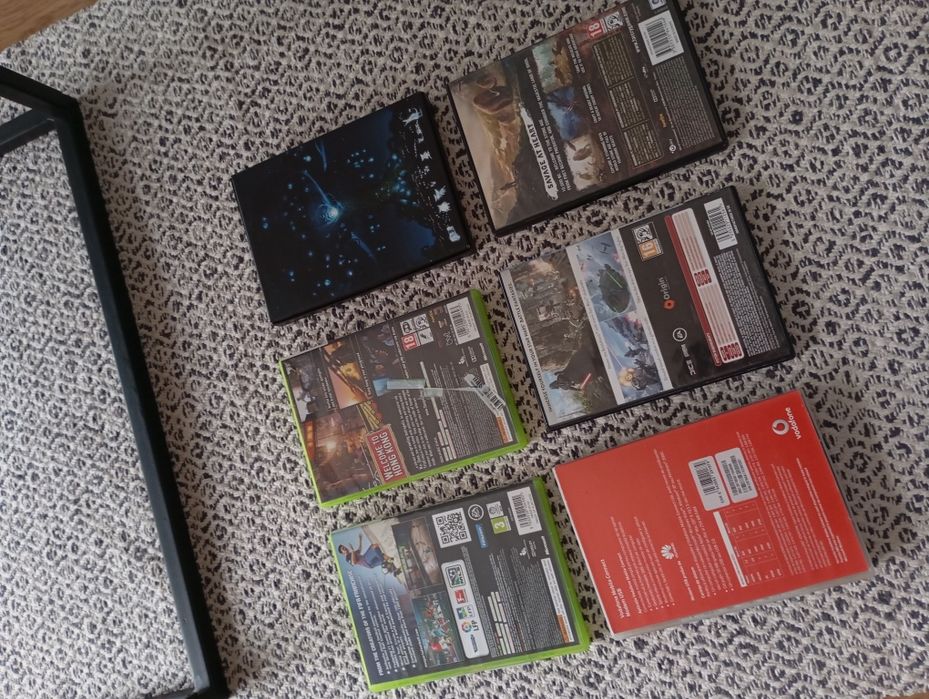 Jocuri PC Xbox 360 play station dvd games Vodafone FIFA star wars