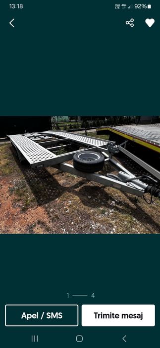 Închiriez (tractări auto)platformă