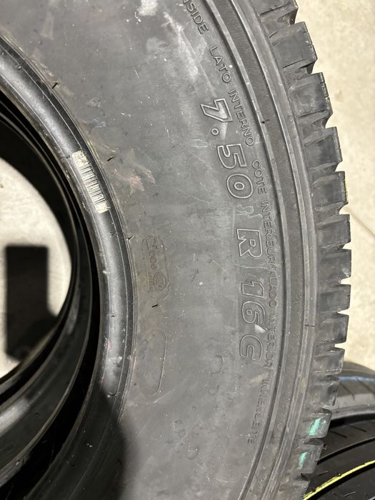 215/85/16 si 7.50-16 anvelope M+S Michelin 750-16