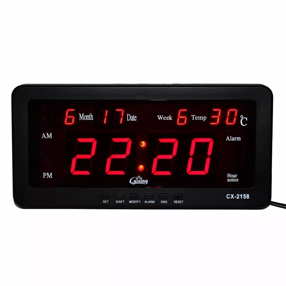 Led soatlar, led clock, електронные часы