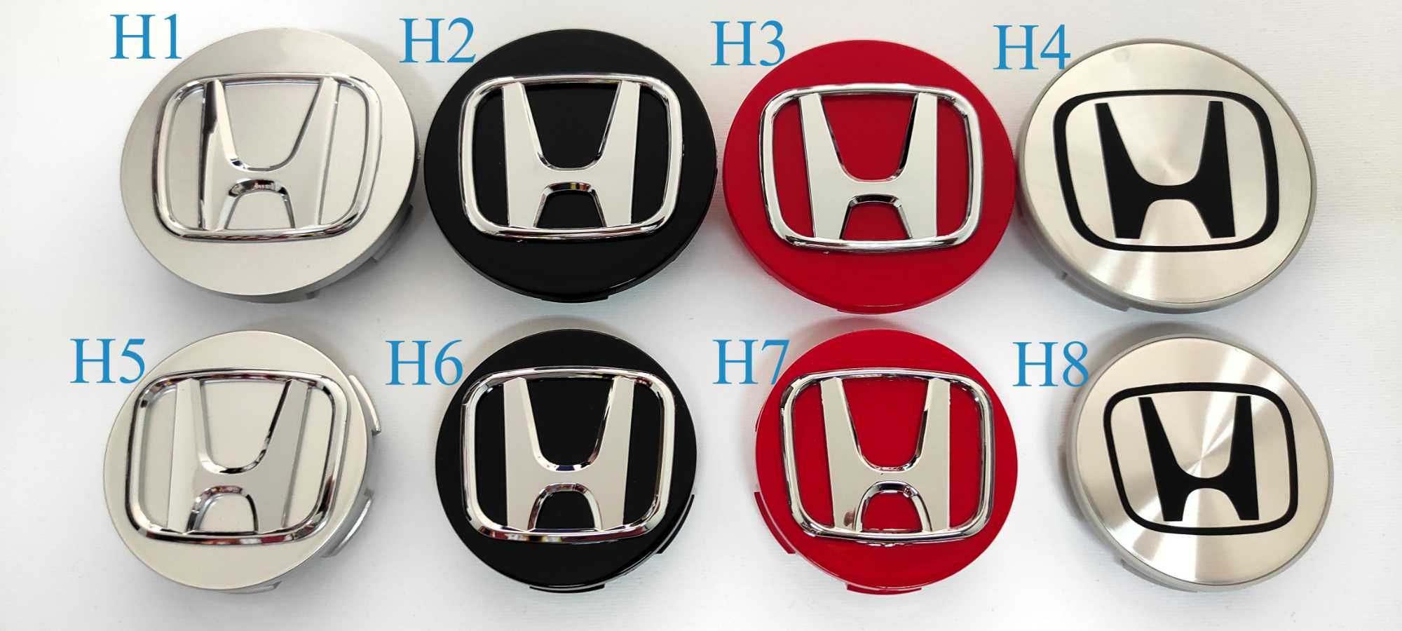 Капачки за джанти Хонда/Honda-58мм. и 69мм. Цвят: Сребро,черно,червено