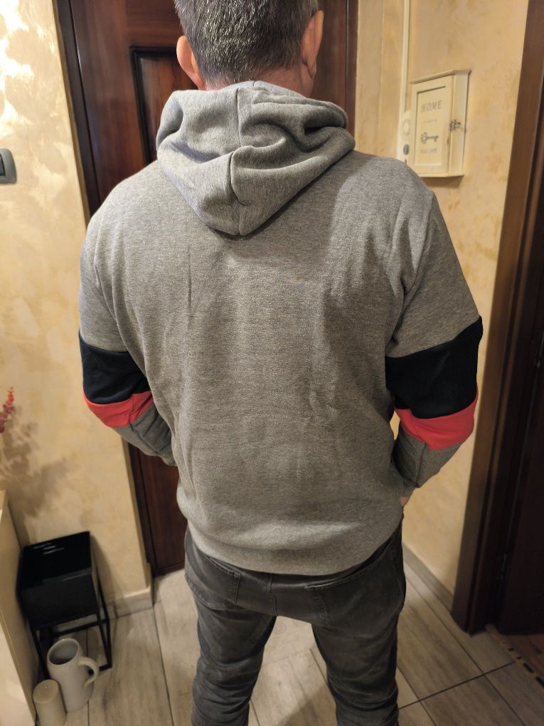 Hanorac/Hoodie Ralph Lauren gri, calitate premium noi
