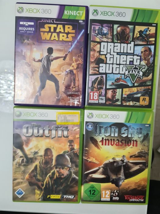Vand  36 de jocuri pentru XBox 360