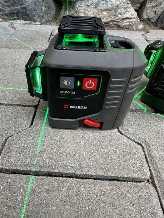 Laser pe 3 planuri wurth MLPG 22