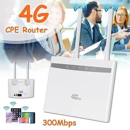 4G WiFi Интернет Модем/Две Антенны 4G/Работает на Любой SIM Карте