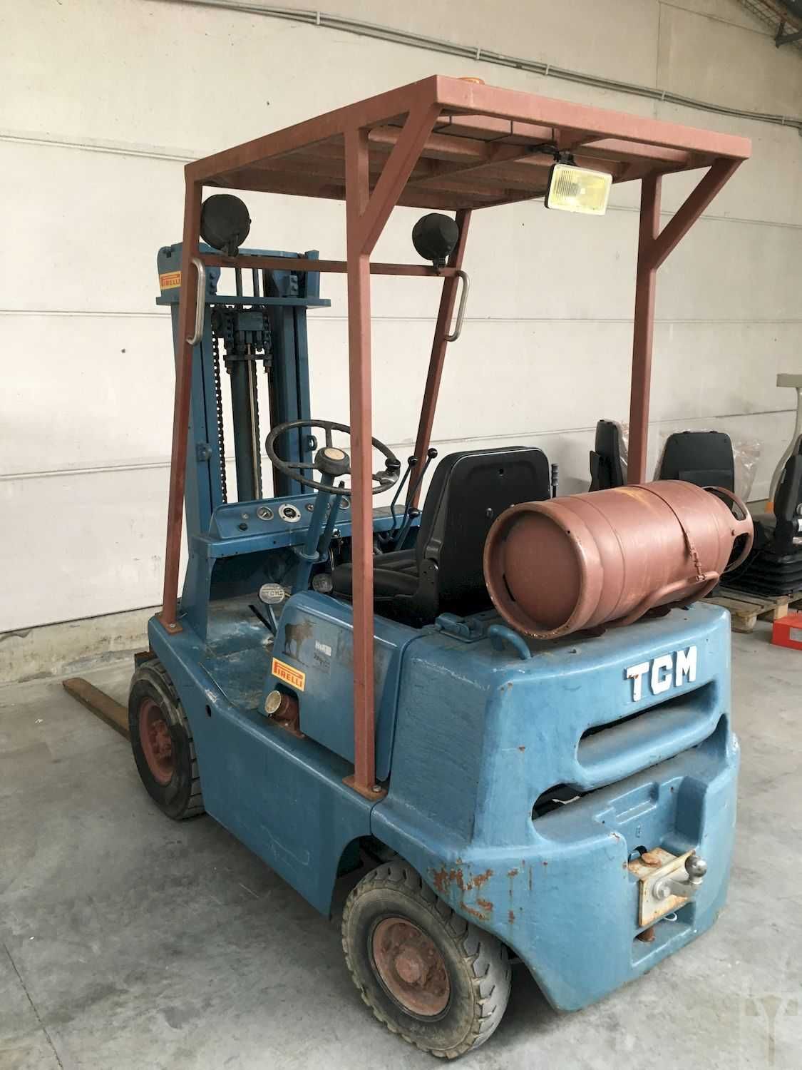 Мотокар TCM,  часове: 7840H, Газокар 1500 кг, двигател Nissan- (Japan)