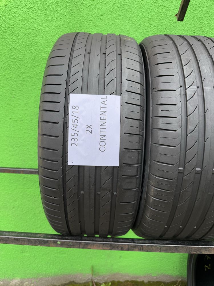 235/45/18 CONTINENTAL Profil 6.7mm profil  90%