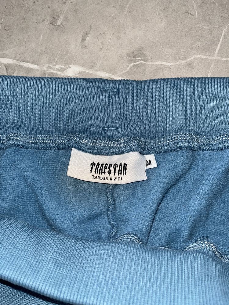 trapstar pantaloni denim albastru