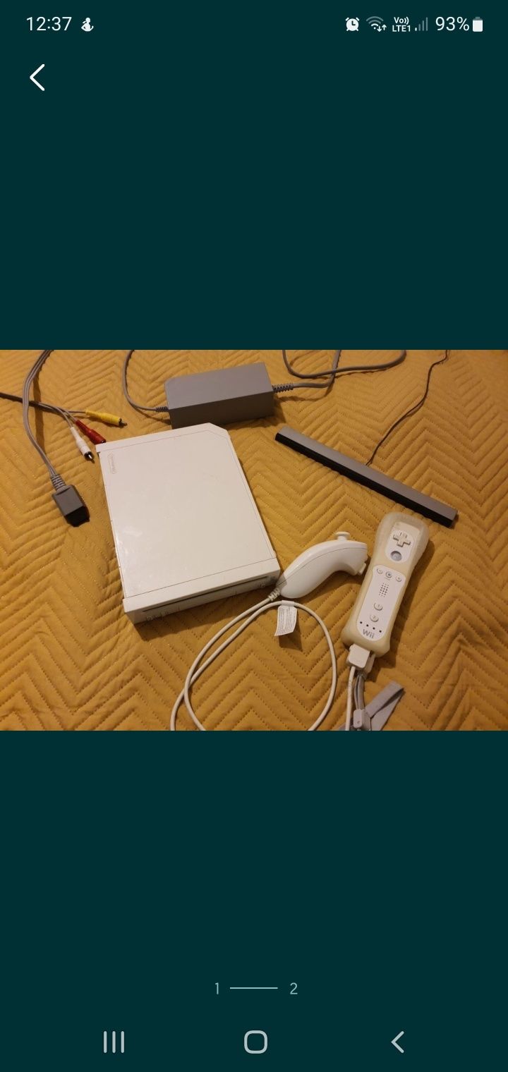 Consola Nintendo Wii doar consola
