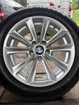 Jante aluminiu originale BMW F10 F11 F30 F31 cu anvelope 225/ 55 17