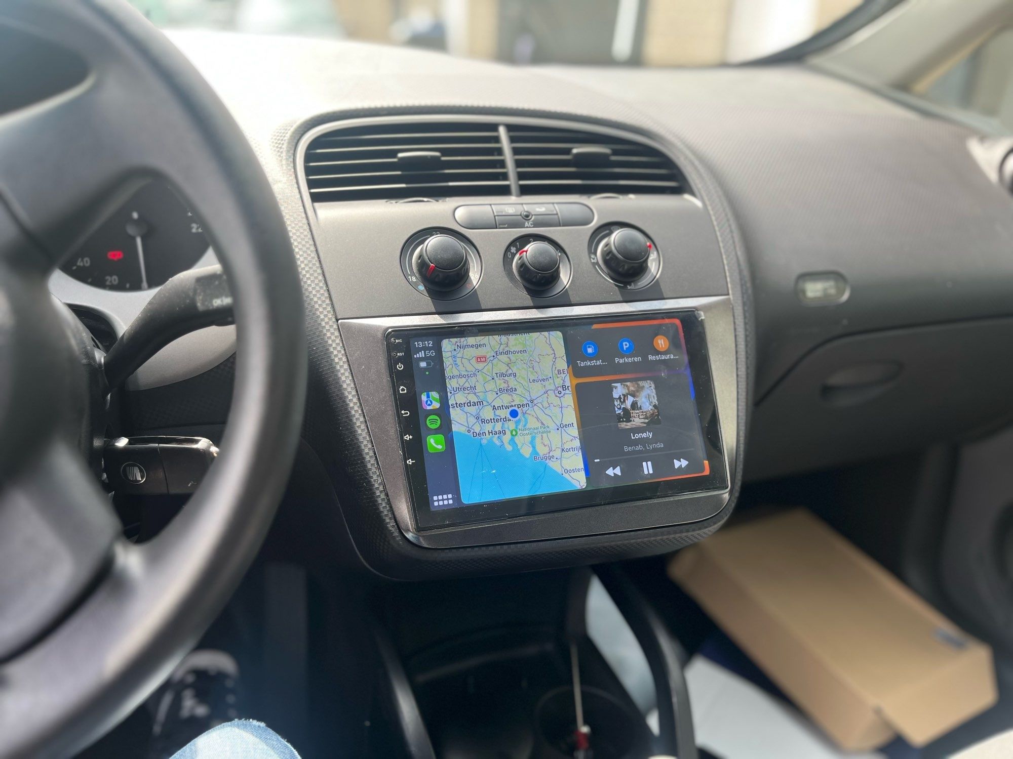 Navigatie android Seat Altea Waze YouTube GPS BT USB