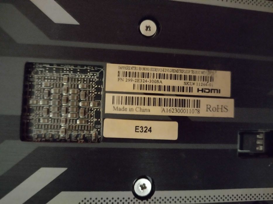 Placa video shappire R9 Nitro 8GB