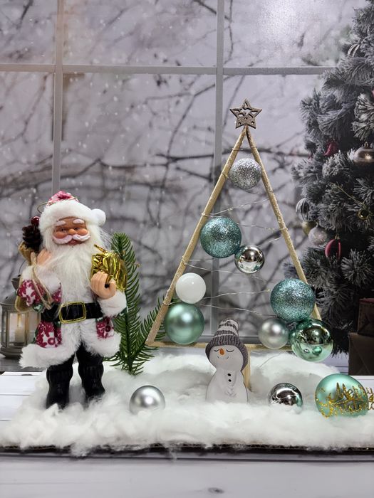 Детская поделка дедушка мороз