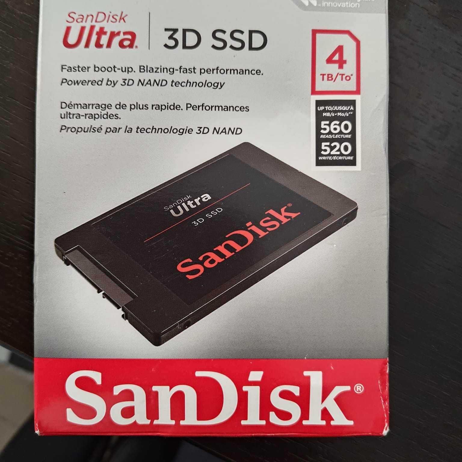 SSD SanDisk Ultra 3D 4tb