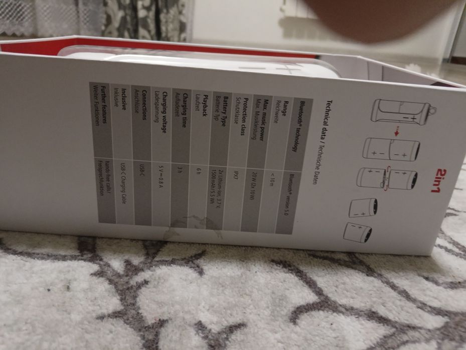 Hama Twin 2.0 alba 20w noua sigilata