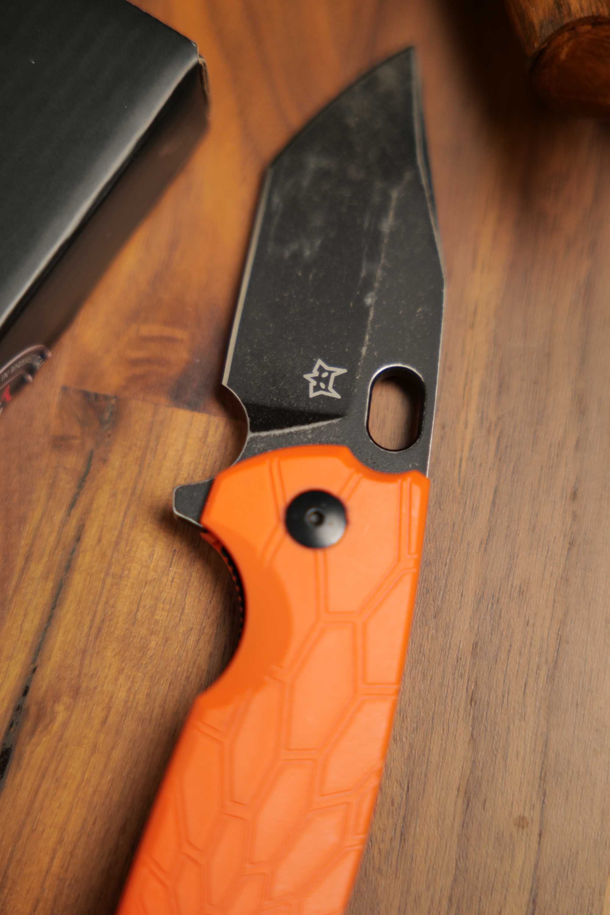 Fox Knives Core Tanto Black, FRN, оранжев FX-612ORB