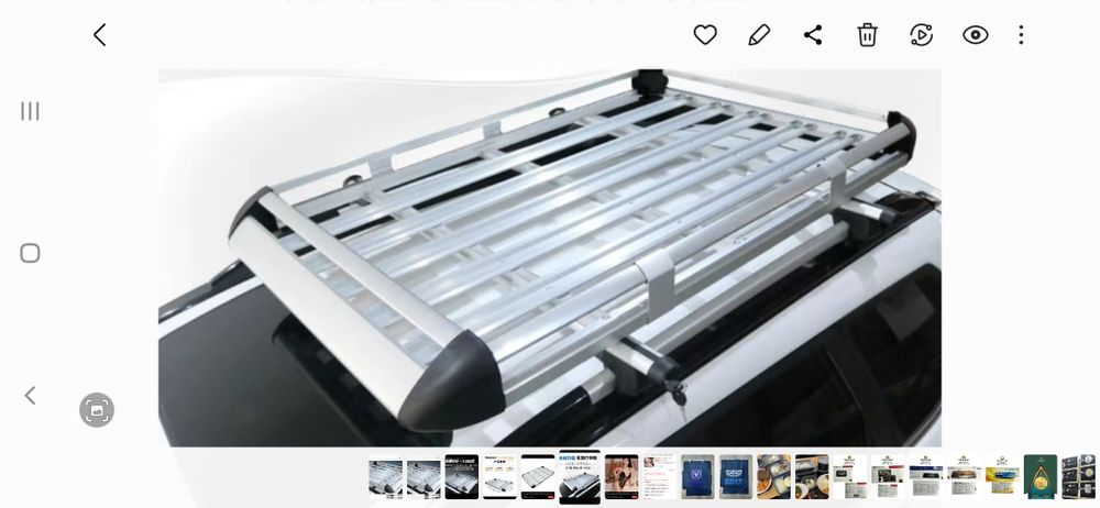 Багажник карзина 130 × 100.