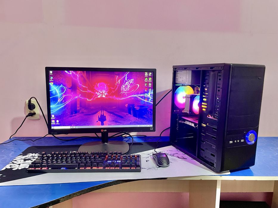 Компьютер на i5-4570 Rx 570 Озу 16gb Игровой компьютер, для работы