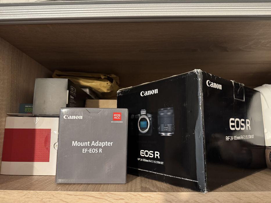 Canon EOS R + RF 24-105 + Blitz (TOTUL inclus în preț)