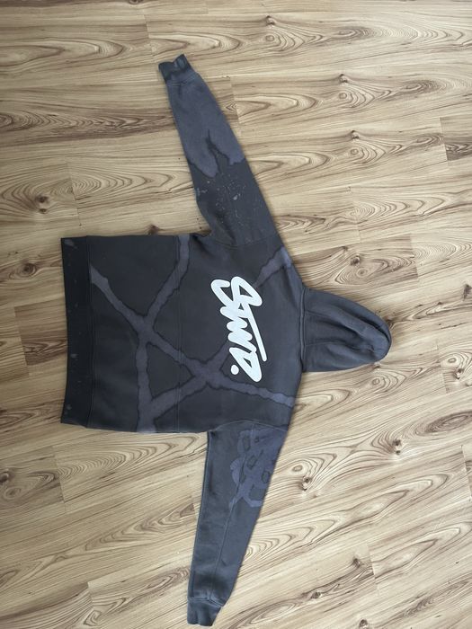 STWD Bleached handmade hoodie