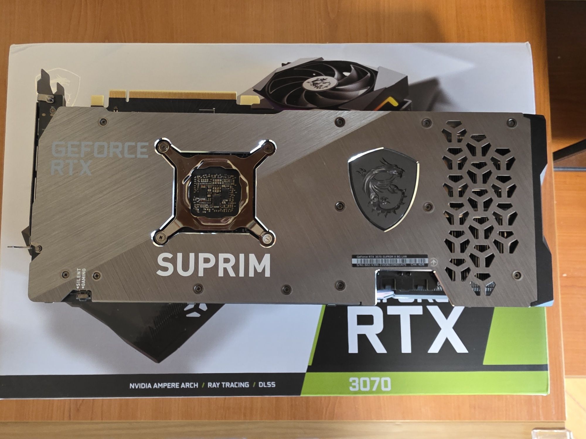 Видео карта MSI RTX 3070 Suprim X
