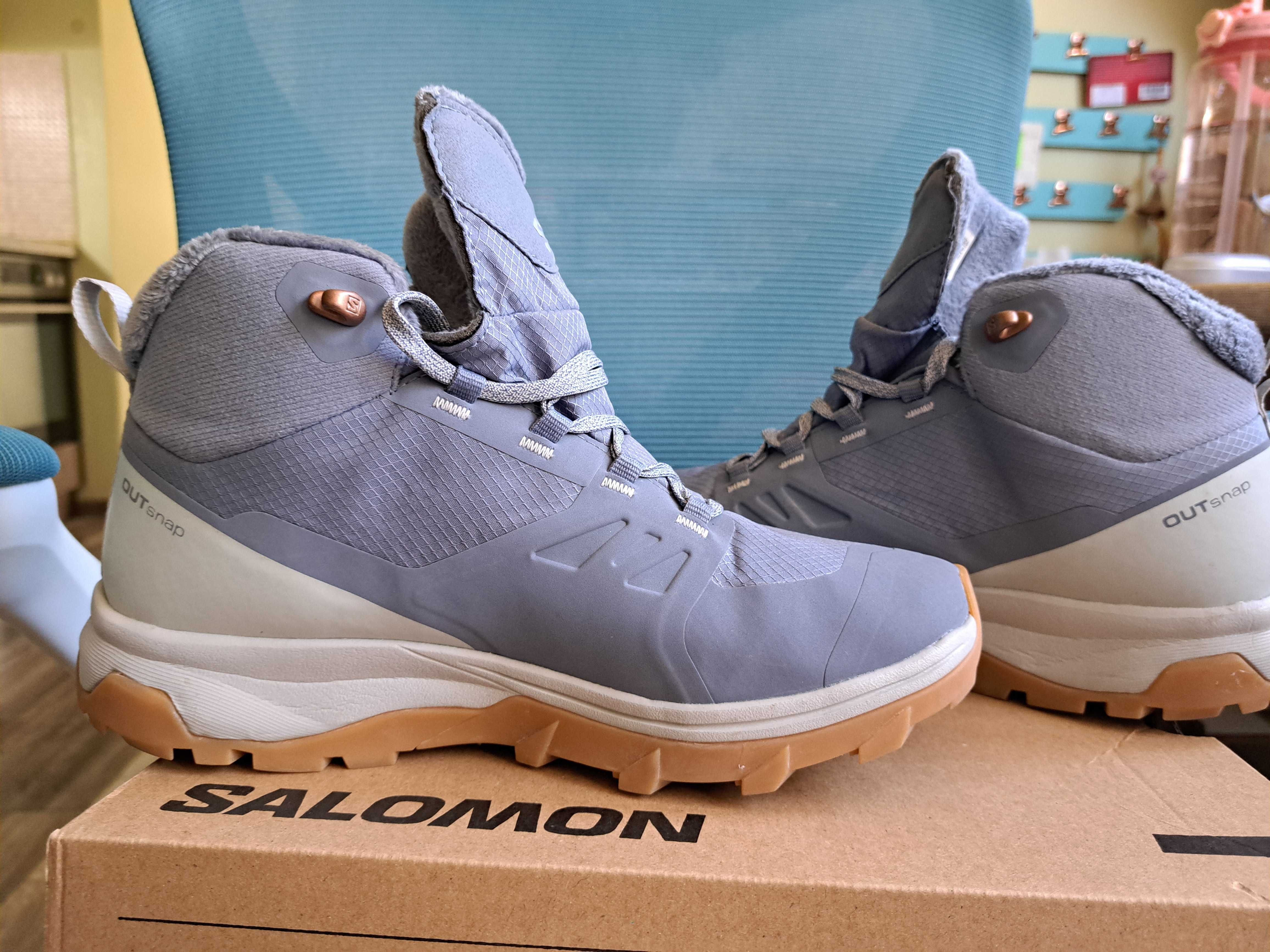 дамски SALOMON  WINTER OUTSNAP номер 39, 1/3 дължина стелка 24,5 см
