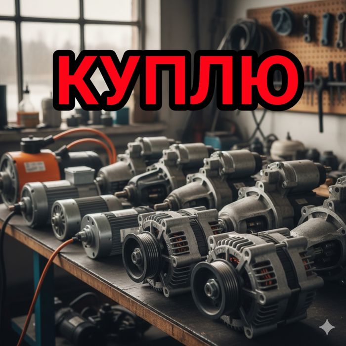 Стартер генератор электромоторы 350 кг