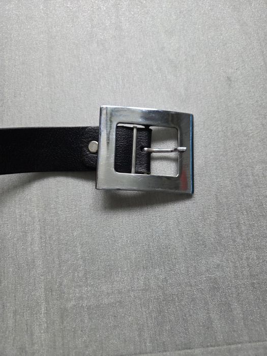 Pret mic! Curea damă din piele neagră  + 3 curele bonus