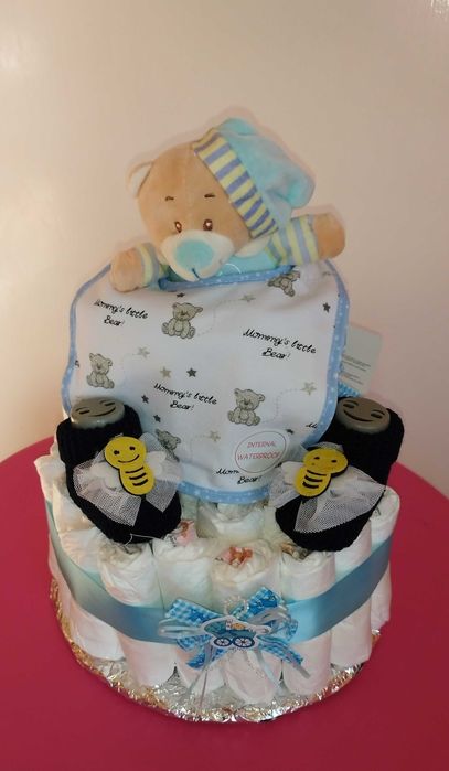 Торта от памперси