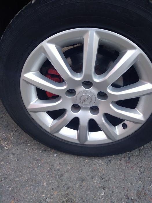 Cauciucuri de vara cu jeanti de aliaj pentru Opel Astra H