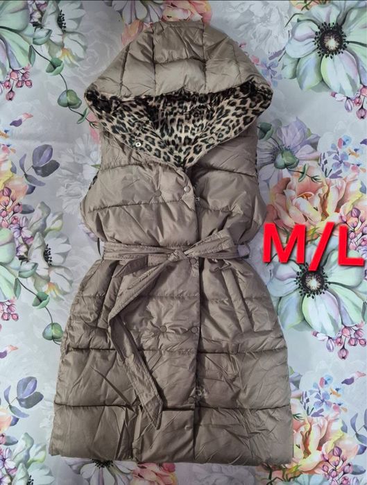 Vesta lunga cu 2 fete