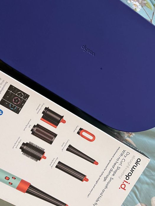 Dyson Airwrap Complete Long. Rangi.Vinca Blue Rose.Xolati yangi.dyson.