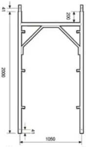 Schela metalica zincata Italia