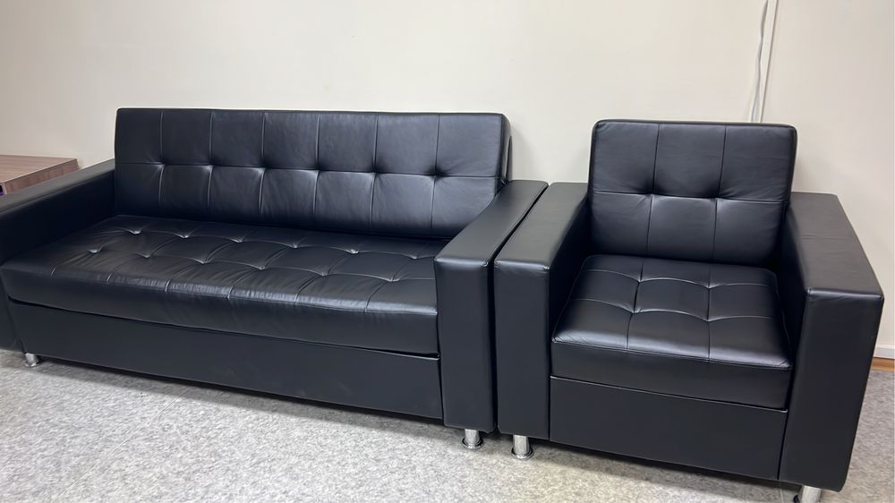 Продам диван и 2 кресла в офис